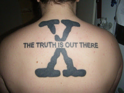 Tatuaje de X Files