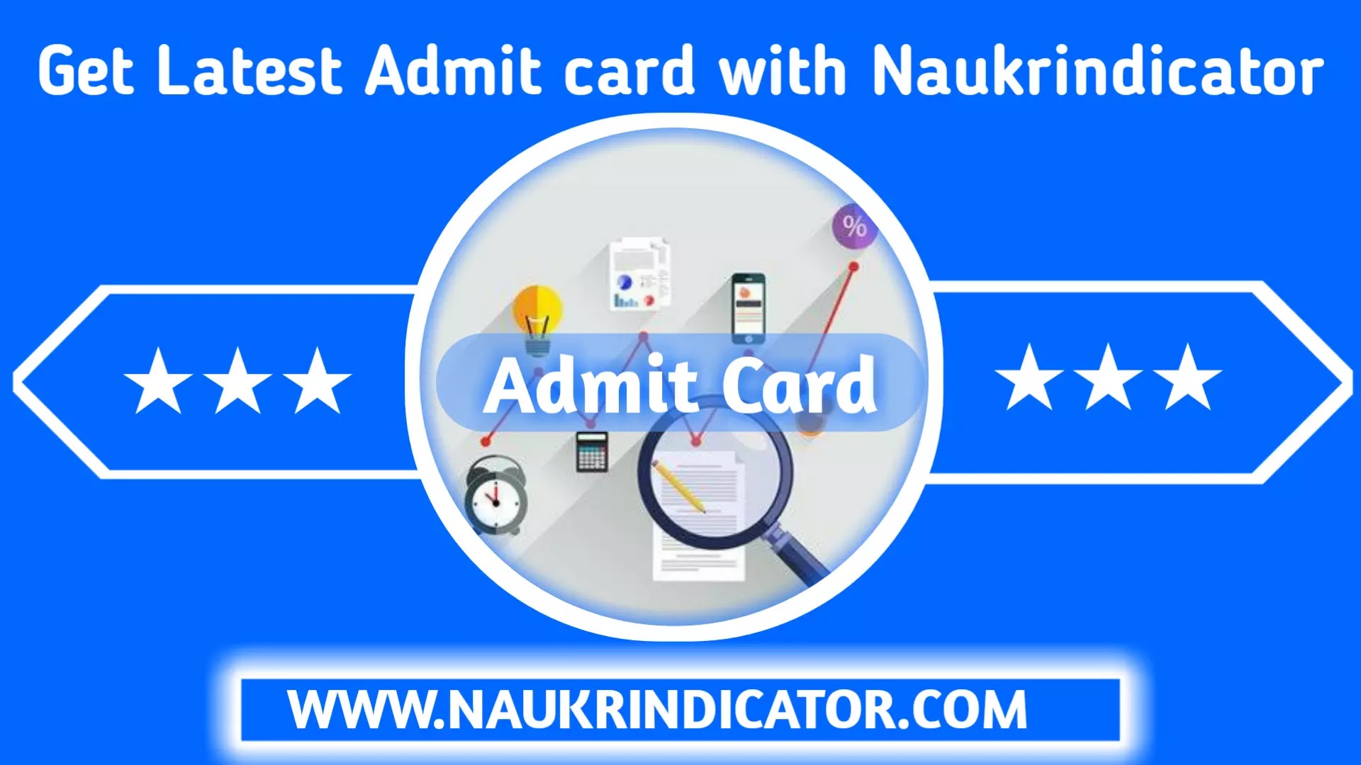 Latest Admit card Alert By Naukrindicator