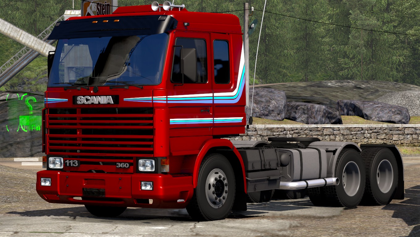 Trucks ETS 2: Scania 112 e 113 e Reboque Arqueado [V 1.41.x]