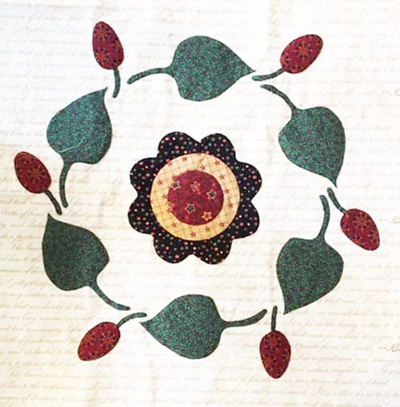 Civil War Quilts Cassandra's Circle Applique Quilt Free Patterns
