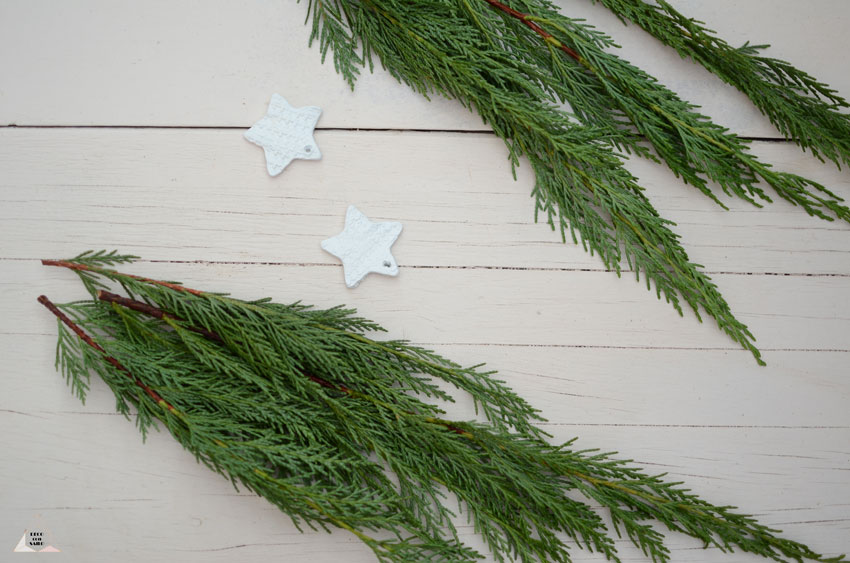 decoracion navideña ramas hazlo tú mismo