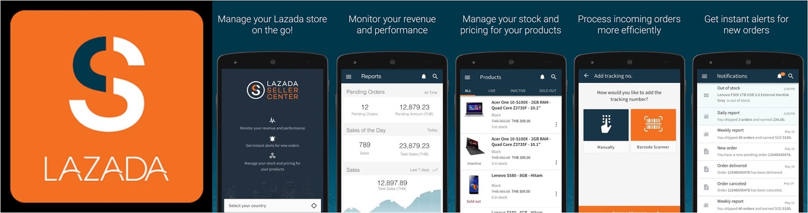 Lazada Launches Seller Center Android App – the First