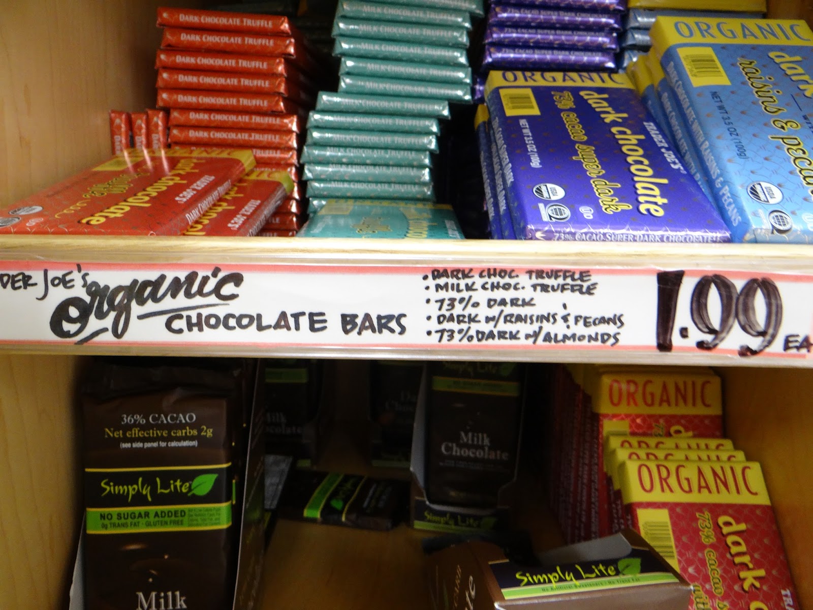 Trader Joe's 365 Day 263 Milk Chocolate Truffle Bar