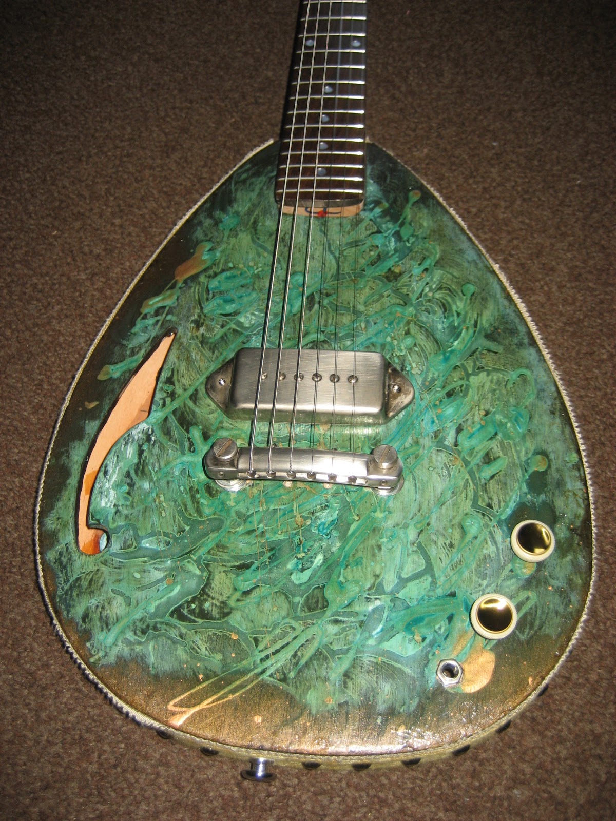 The Jooky Guitar Emporium Introducing The Pearly Dewdrop One