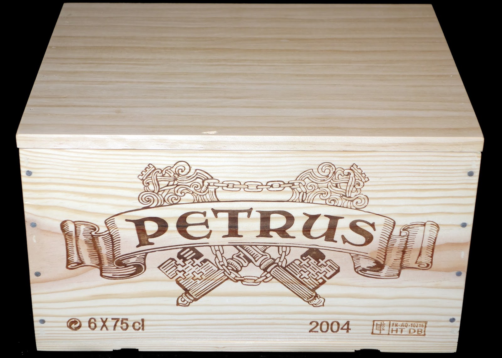 Wine Crates and Boxes Chateau Petrus Wooden Wine Box
