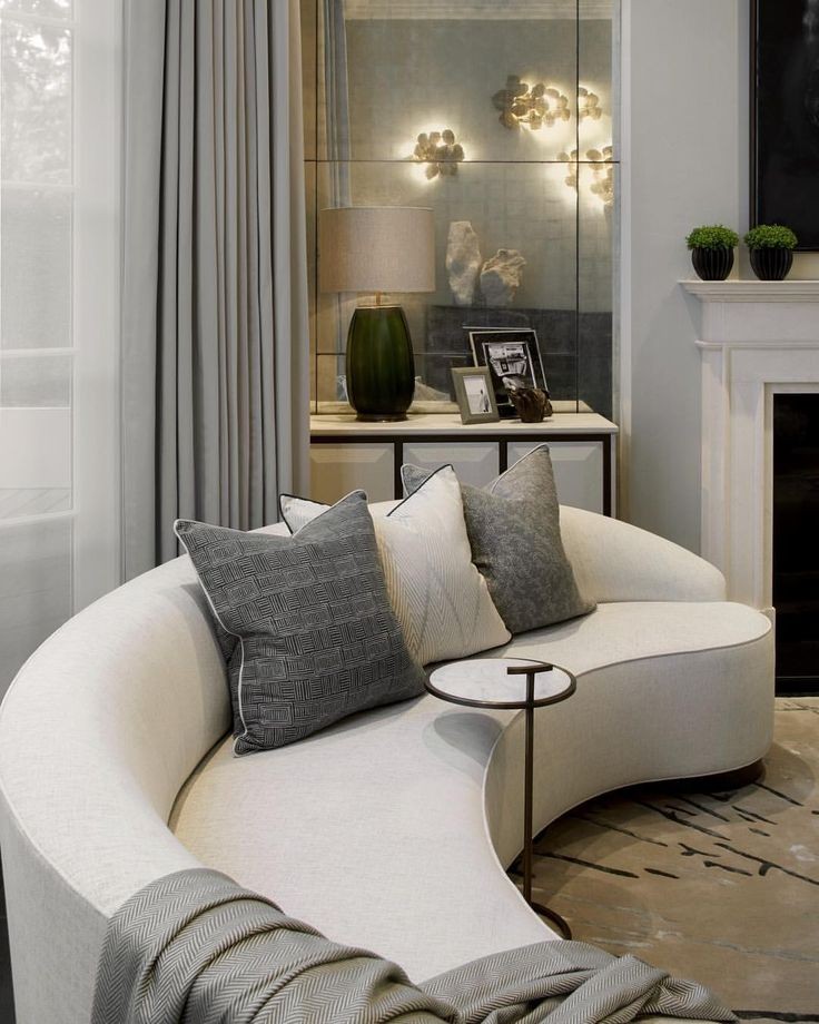 Quais As Cores De Sofás Que Estão Na Moda Blanco Interiores: Os sofás curvos estão na moda!