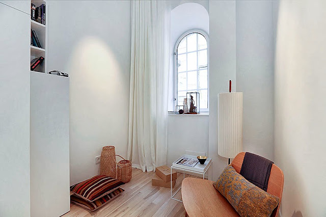 Kitnet ou quitinete decorada: vivendo em 10m². Blog Achados de Decoração