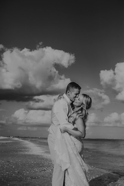 Casa Ybel Beach Wedding Bride and groom