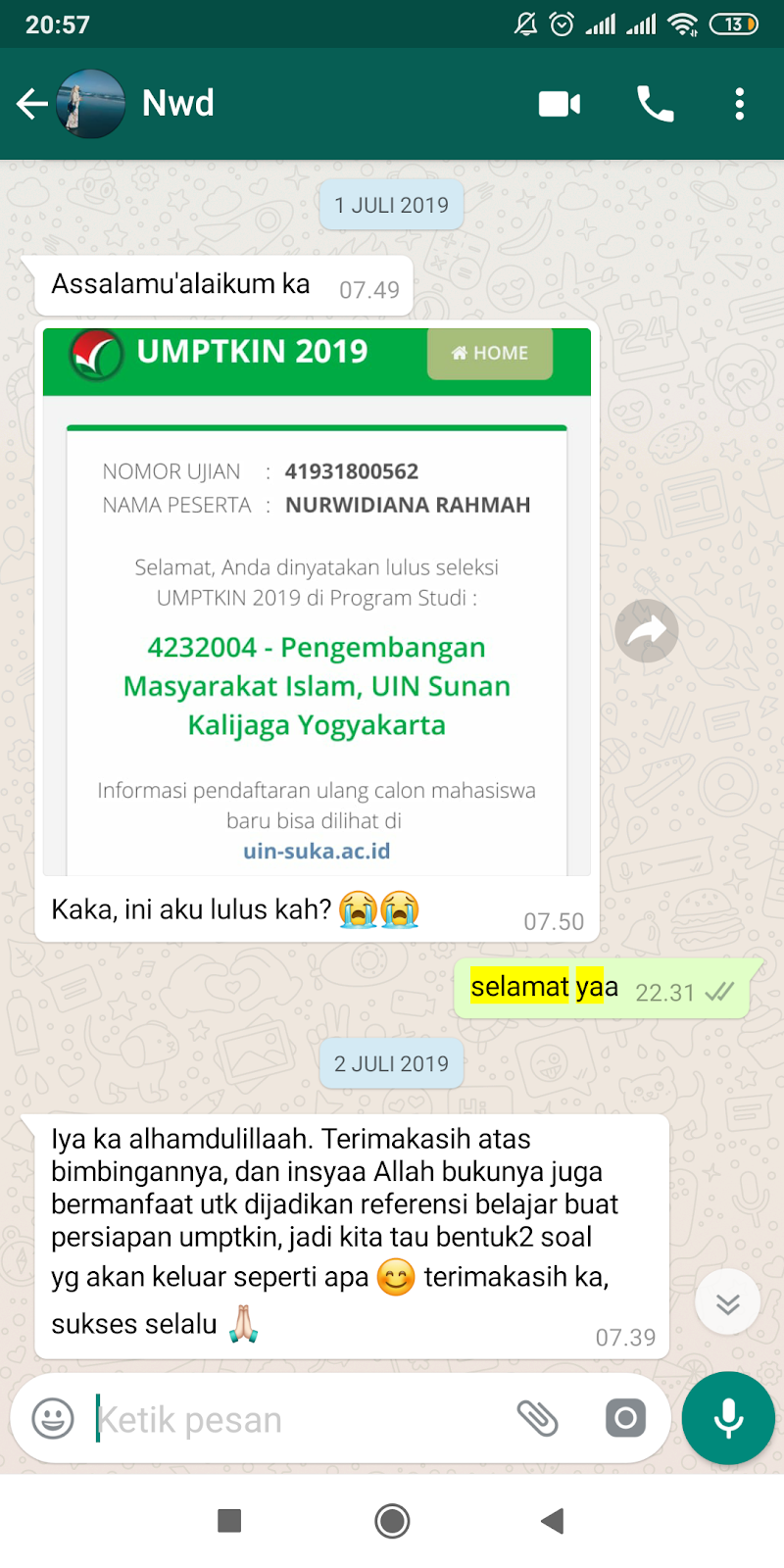 Pengalaman Lolos Um Ptkin Sbmptn Lintas Jurusan Pagunpost