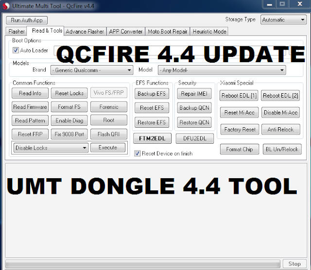ultimate multi tool Qcfire 4.4 Latest Download Free Run Auth App New