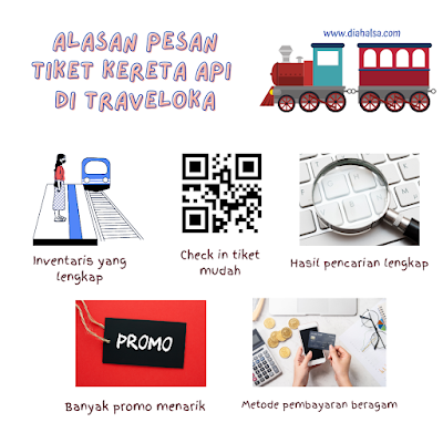 Alasan Pesan Tiket Kereta Api di Traveloka