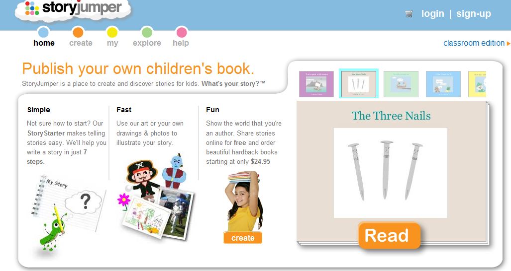 ICT with MrsG Adventures in Storyjumper