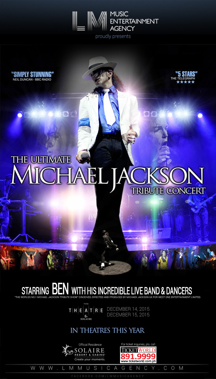 The Ultimate MICHAEL JACKSON Tribute Concert