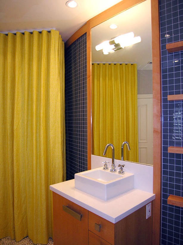 Curtain Ideas Solid pale yellow shower curtain