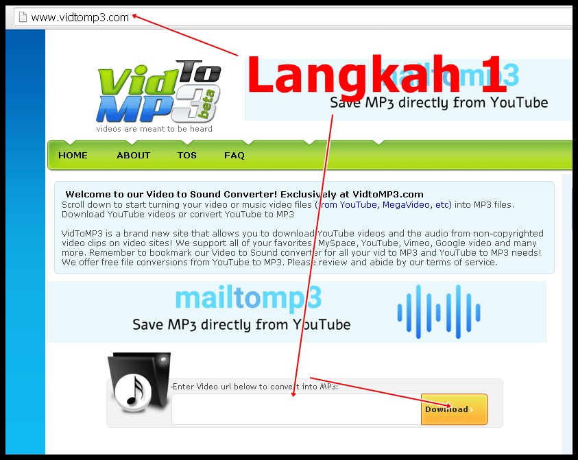 Cara mudah downloads Mp3 Dari Youtube INFO BLOGGER CANGA'AN