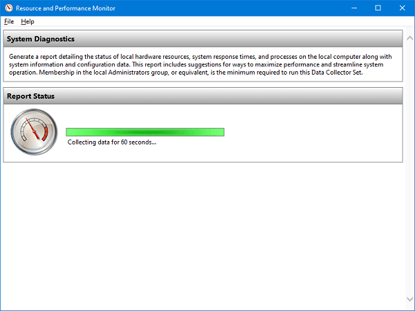 Strumento di monitoraggio delle prestazioni