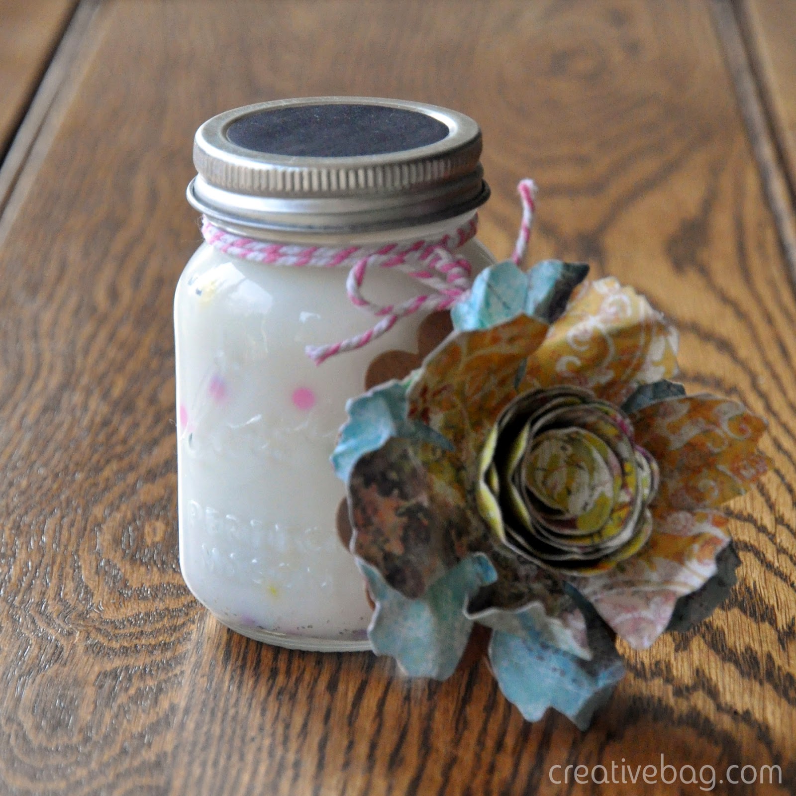 the creative bag blog diy candle favors using our lovely mini mason jars