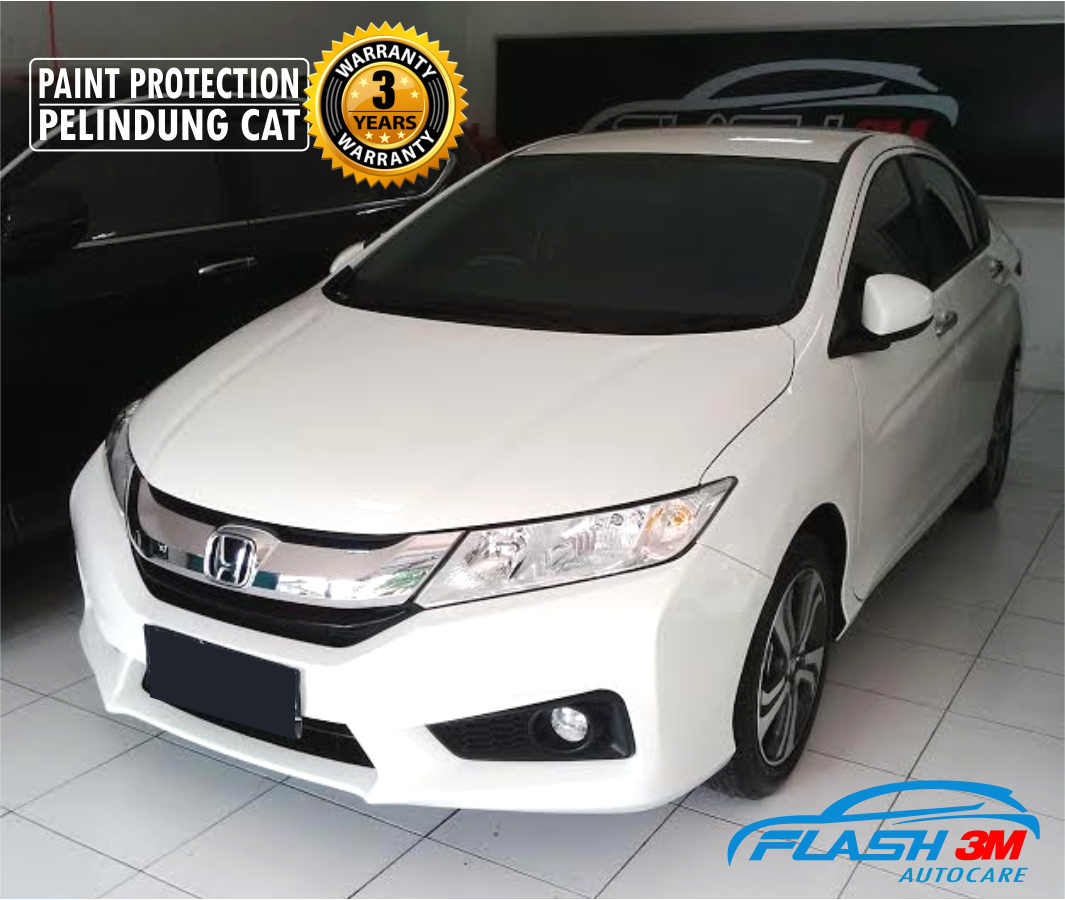 Pelindung Cat Mobil Sedan Civic Putih Salon Mobil Flash 3M