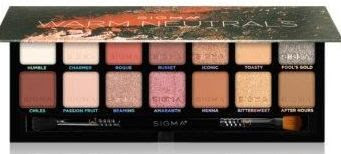 Sigma  new Neutrals Palette