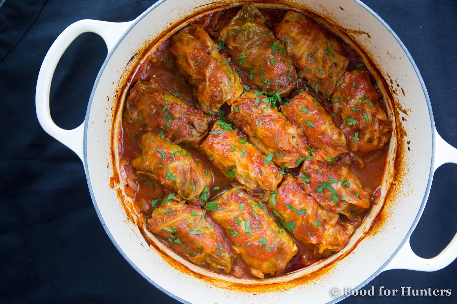 Venison Cabbage Rolls