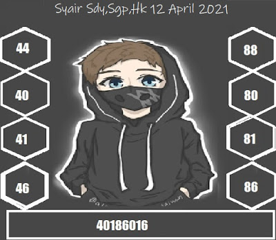 Syair HK 12 April 2021