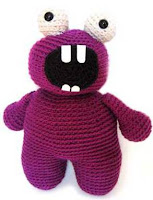 PATRON GRATIS MONSTRUO AMIGURUMI 885