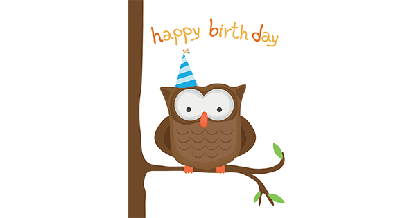 Birthday Owl | Symbols & Emoticons