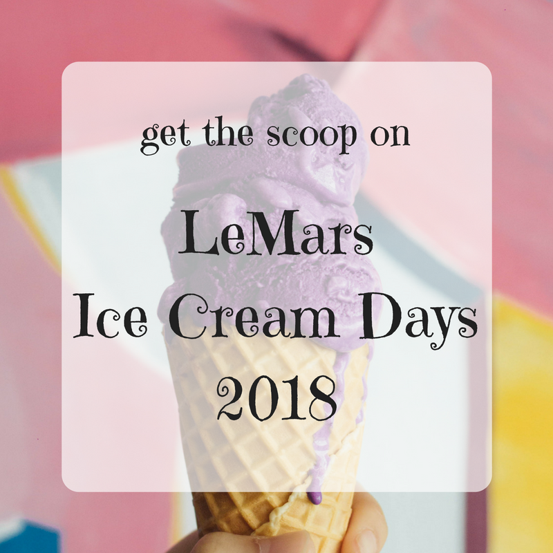 LeMars Iowa Ice Cream Days 2018