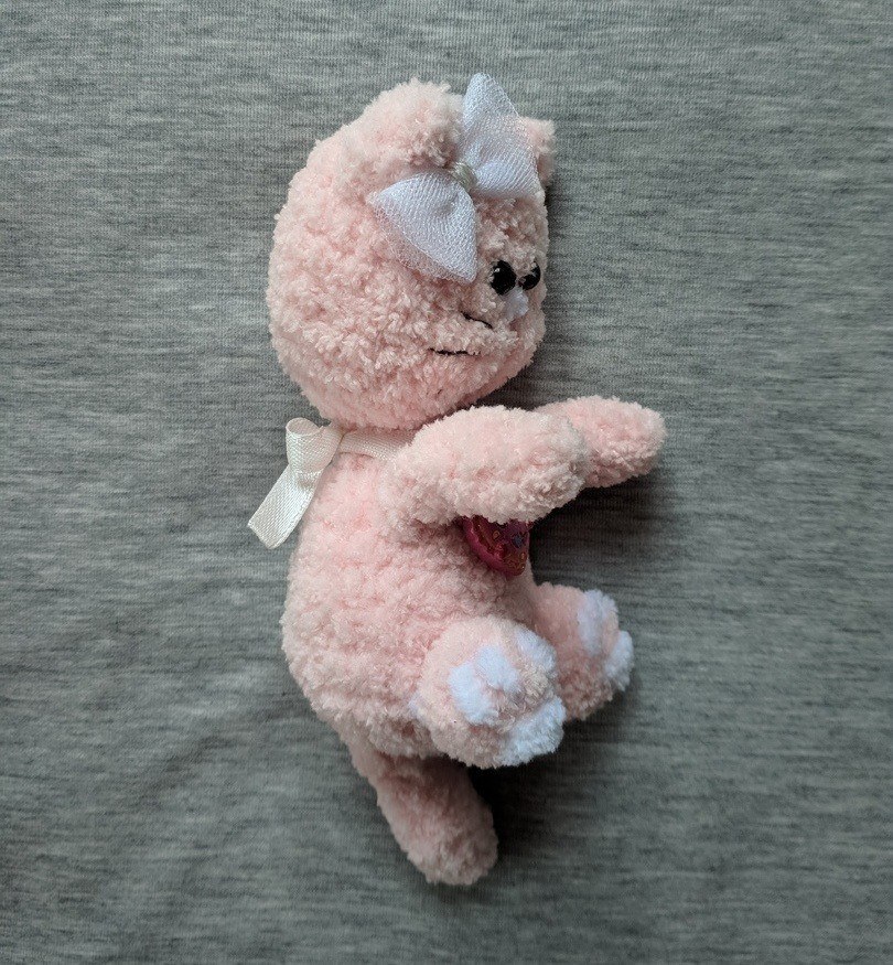 Вязаный котенок крючком