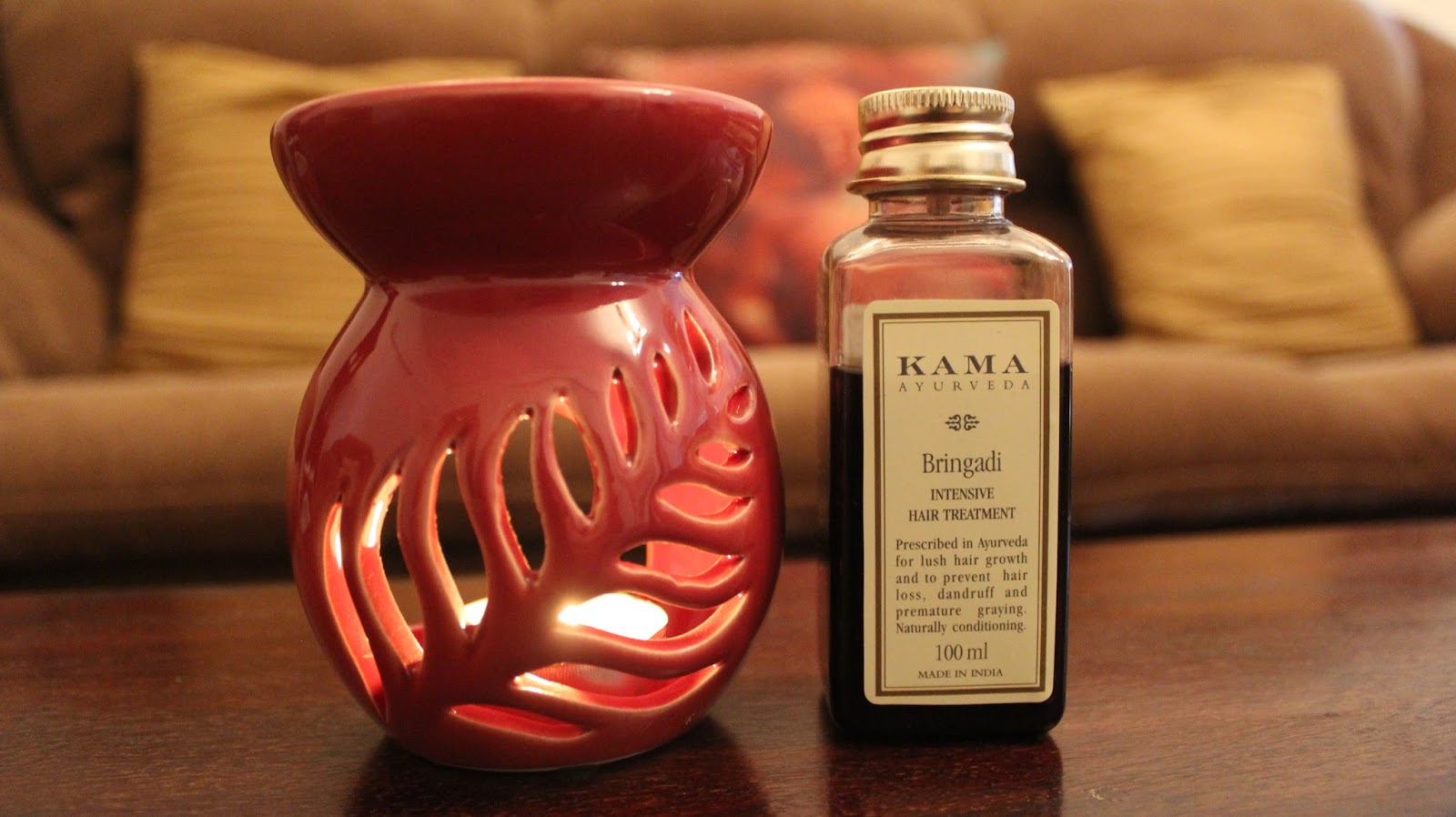 Kama Ayurveda Bringadi Intensive hair treatment hair oil review