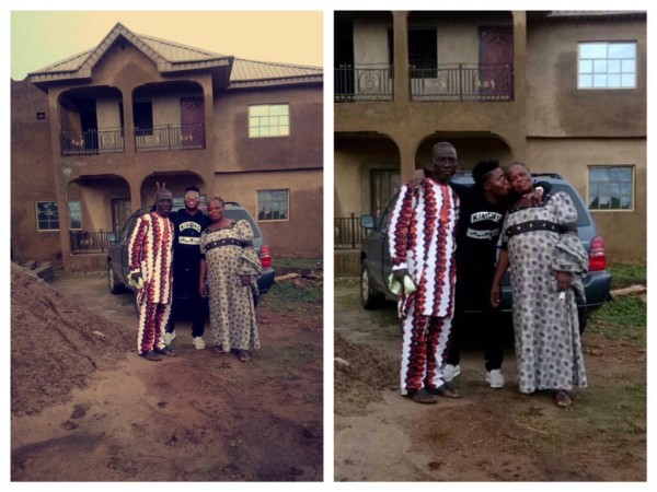 Reekado Banks after building house for parents now owns own home too!