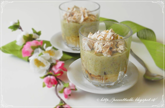 dessert al pistacchio e torrone