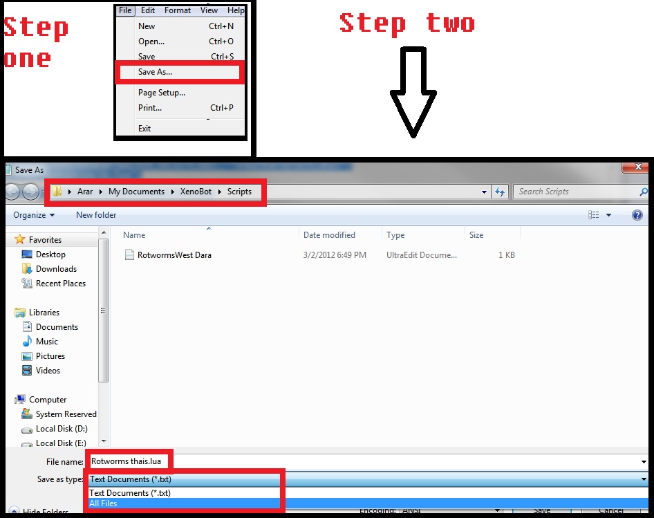 Xeno bot tutorial and scripts: How to create gold depositer in Xenobot