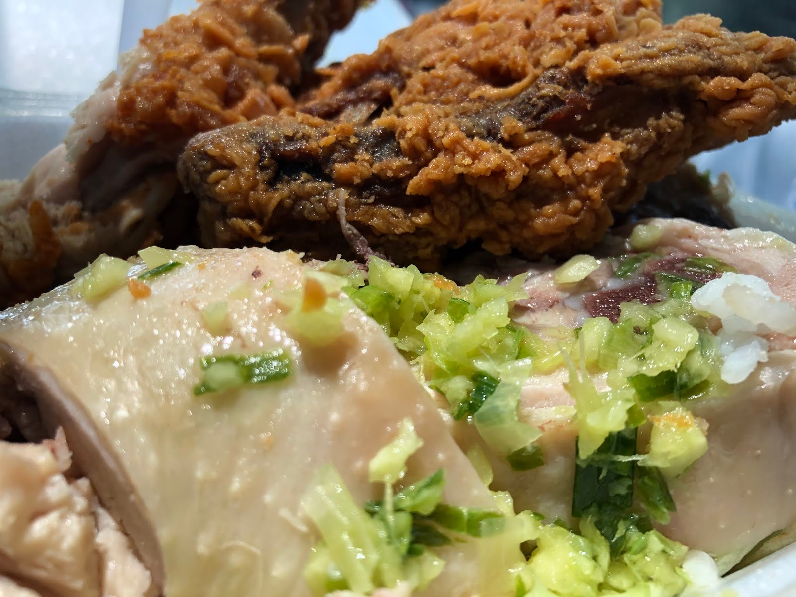 Dynamic Duo Popeye's Spicy + L&L Cold Ginger Chicken