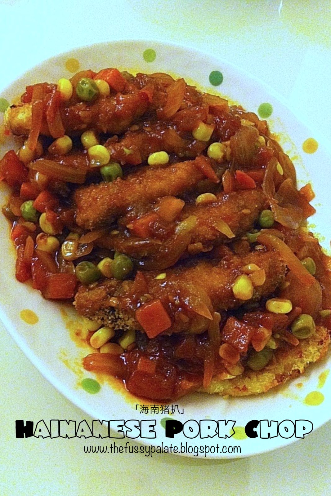 The Fussy Palate Hainanese Pork Chop