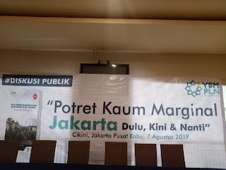 Diskusi Publik YBM PLN, Potret Kaum Marjinal di Jakarta