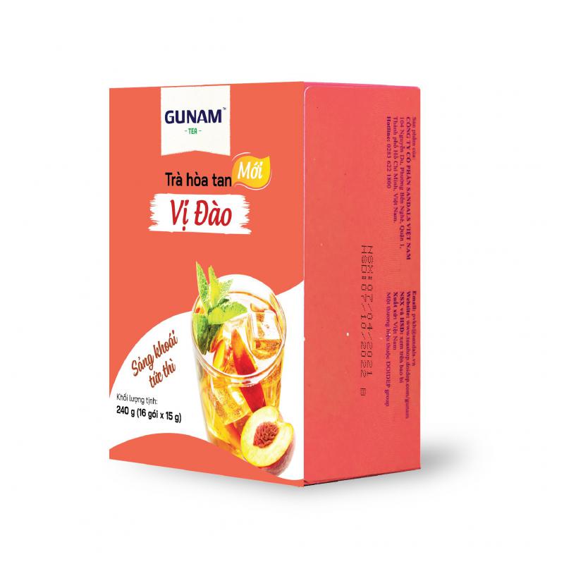 Combo 2 Hộp Trà Đào GUNAM