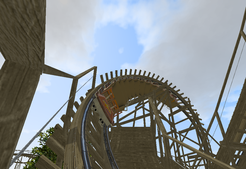Nick's Roller Coastin' Without Limits Preview for my second coaster design
