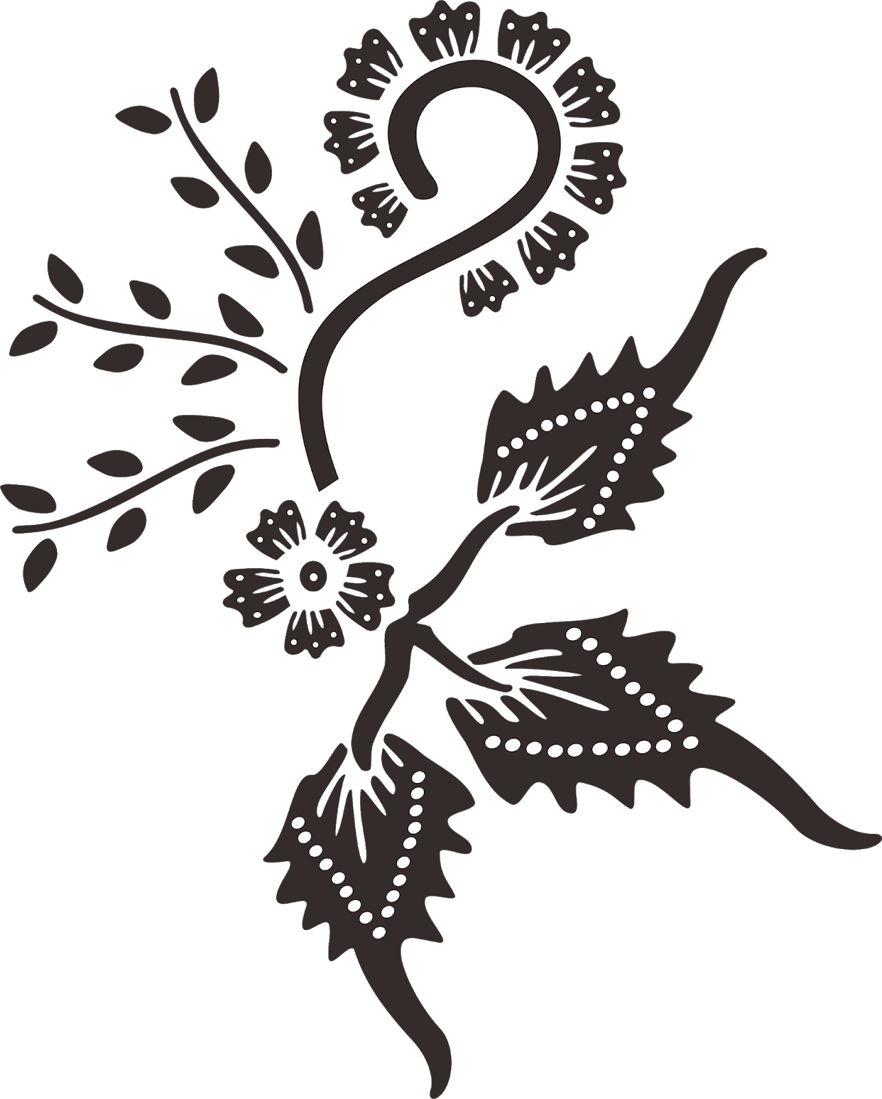 Gambar Batik Gajah Oling