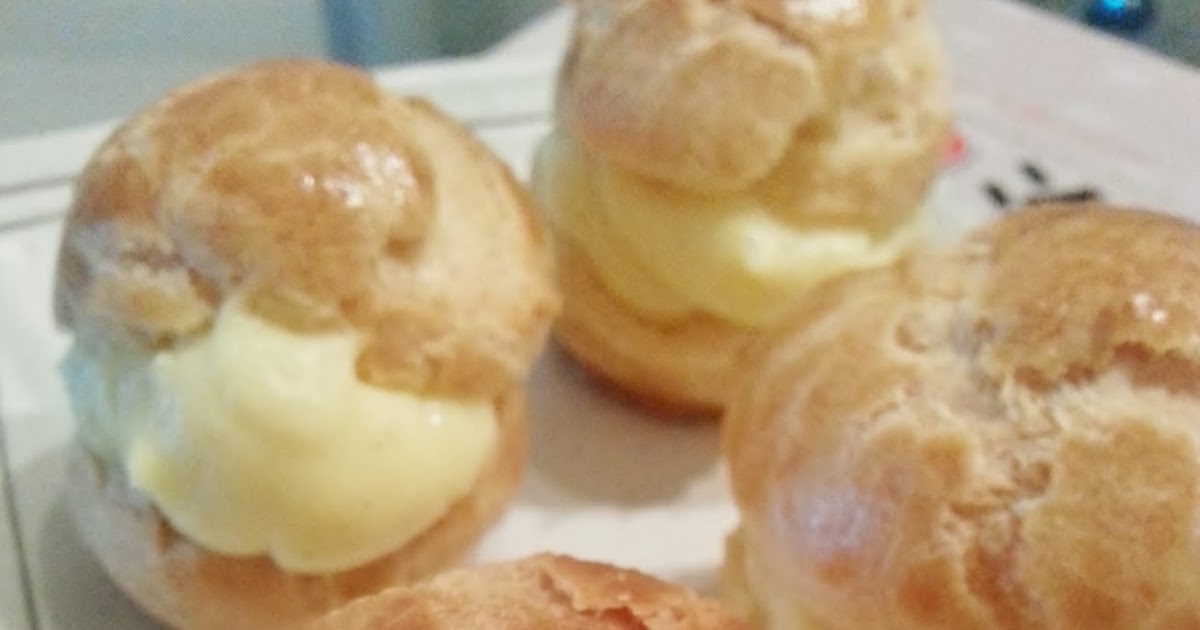 Cream Puff (Basic Choux Pastry) Recipe |themoodkitchen