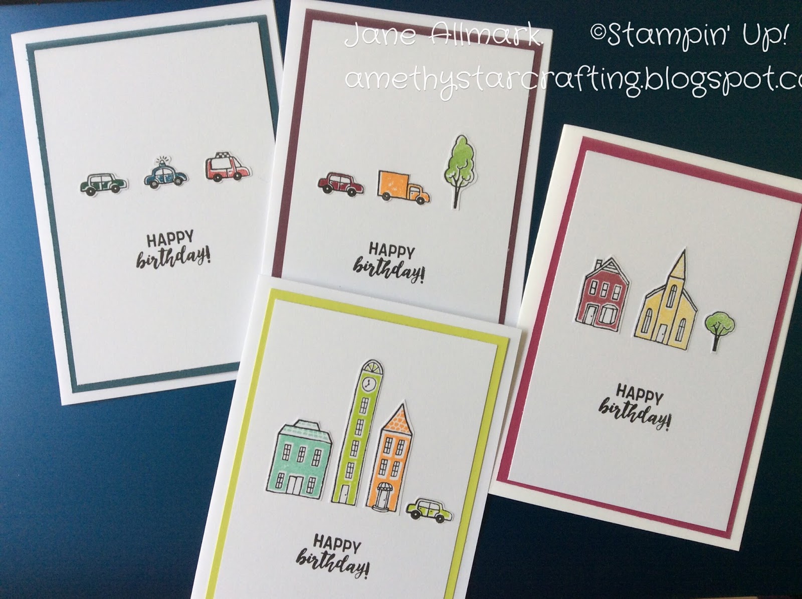 Crafting With Jane Stampin Up In The City