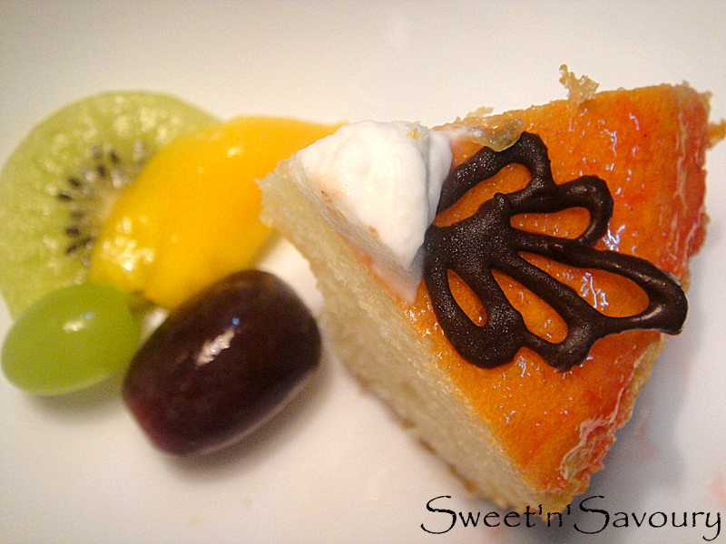Sweet &amp;#39;n&amp;#39; Savoury: Savarin-Yeast in my cake!! Twin Trials for Daring Bakers