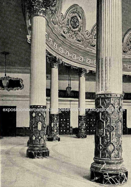 LA EXPOSICIÓN IBEROAMERICANA: - Pabellón de Sevilla