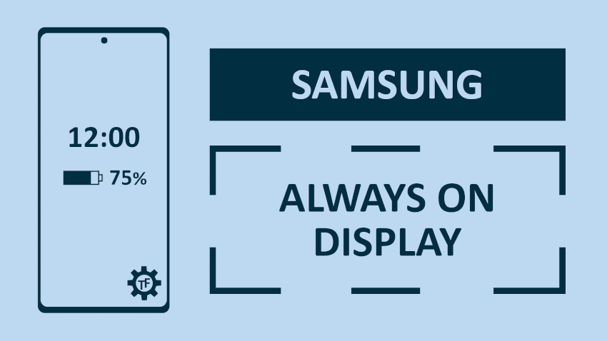 Always On Display na telefonie Samsunga Samsung Always On Display