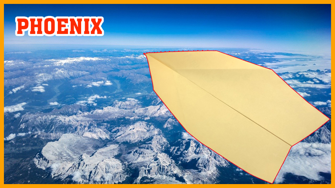 Cách gấp xếp máy bay giấy bay xa và rất tốt - Phoenix Cách gấp xếp máy bay giấy bay xa và rất tốt - Phoenix