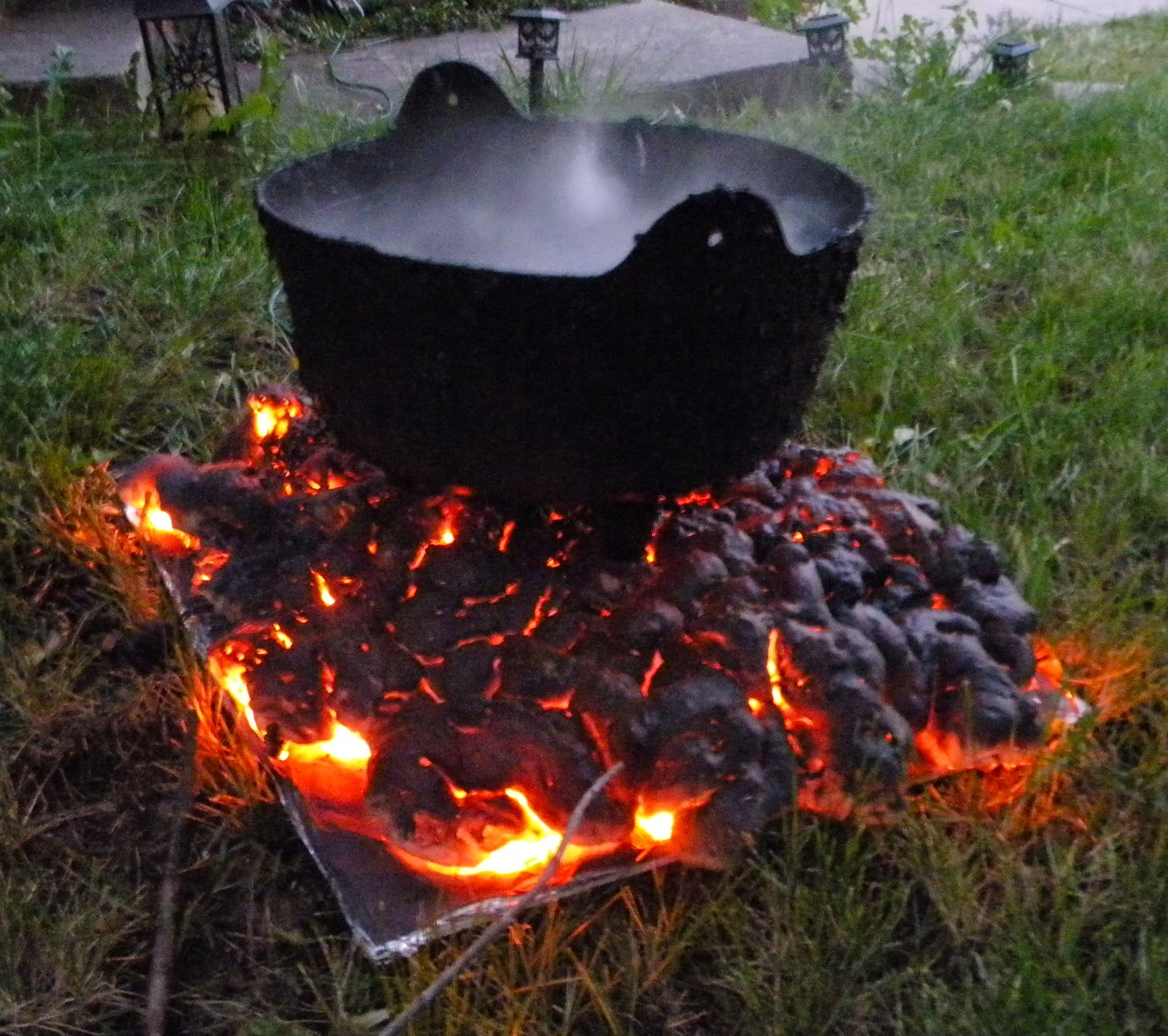 Cauldron Coal Burning at Melissa Johnson blog