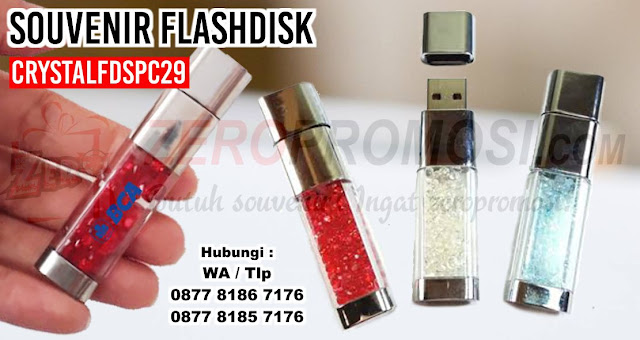 USB Crystal, Flashdisk Kristal, FLASHDISK USB CRYSTAL 2 - FDSPC29, Usb Crystal Plastik FDSPC29