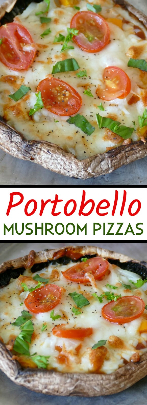 Veggie Portobello Mushroom Pizza Recipe