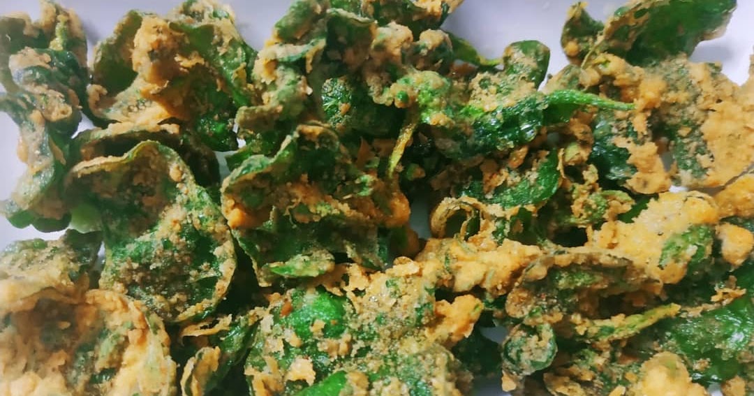 MASAK mudahmudah je.. BAYAM BRAZIL GORENG TEPUNG