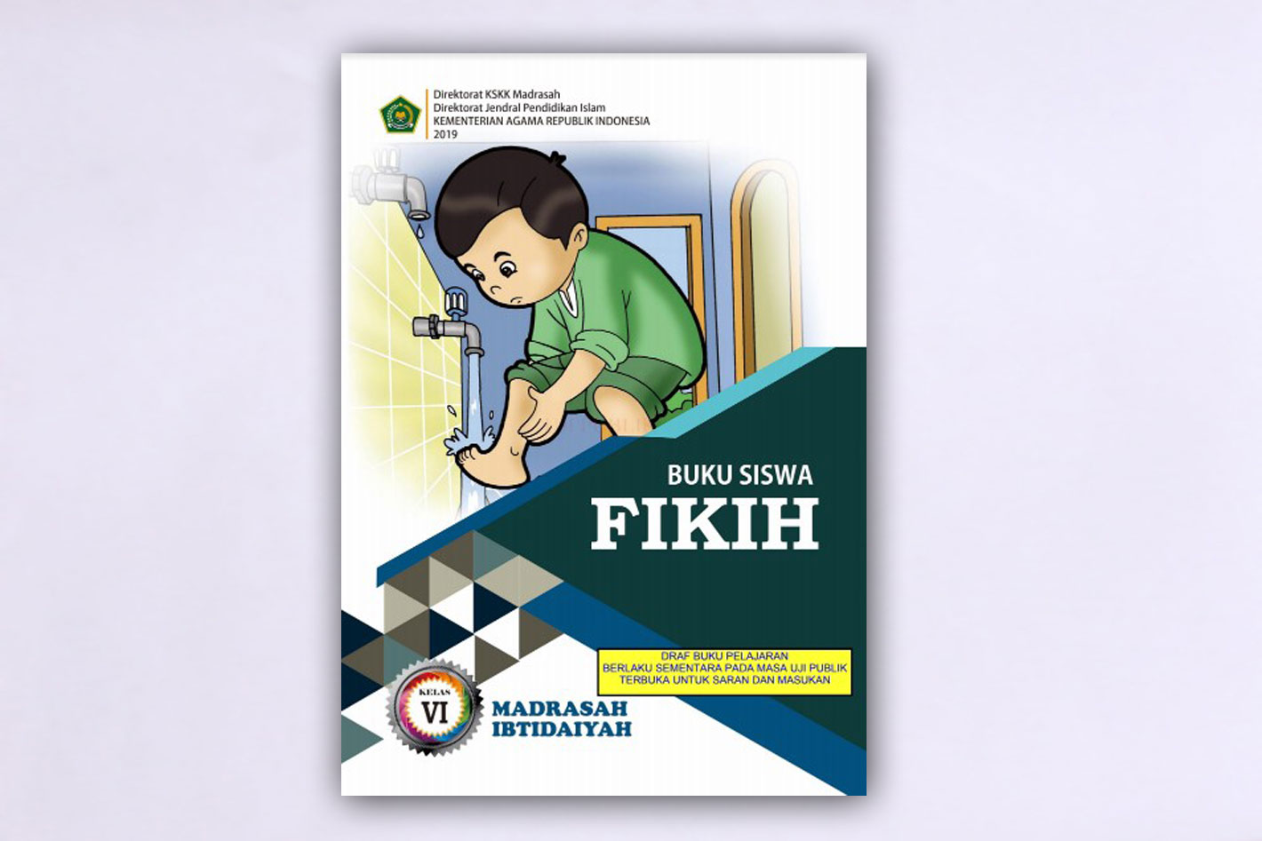Buku Fiqih Kelas 6 MI Kurikulum 2013 sesuai KMA 183 Pos